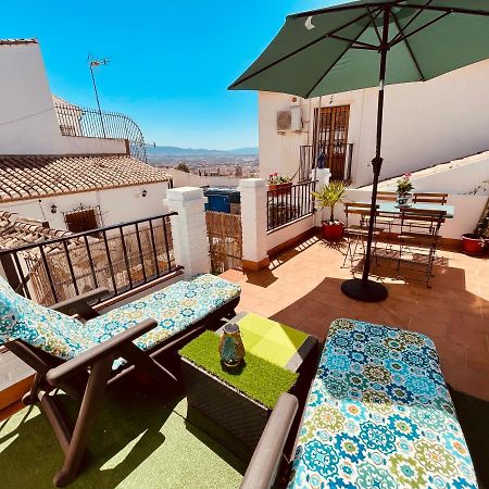 Casa Lucia Albaicin Con Terraza Apartman Granada Kültér fotó