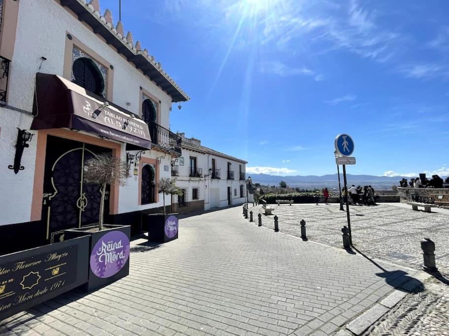 Casa Lucia Albaicin Con Terraza Apartman Granada Kültér fotó