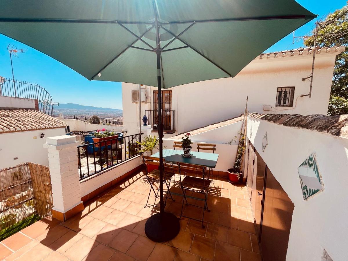 Casa Lucia Albaicin Con Terraza Apartman Granada Kültér fotó